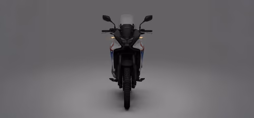 Moto XL 750 Translap parada de emergência