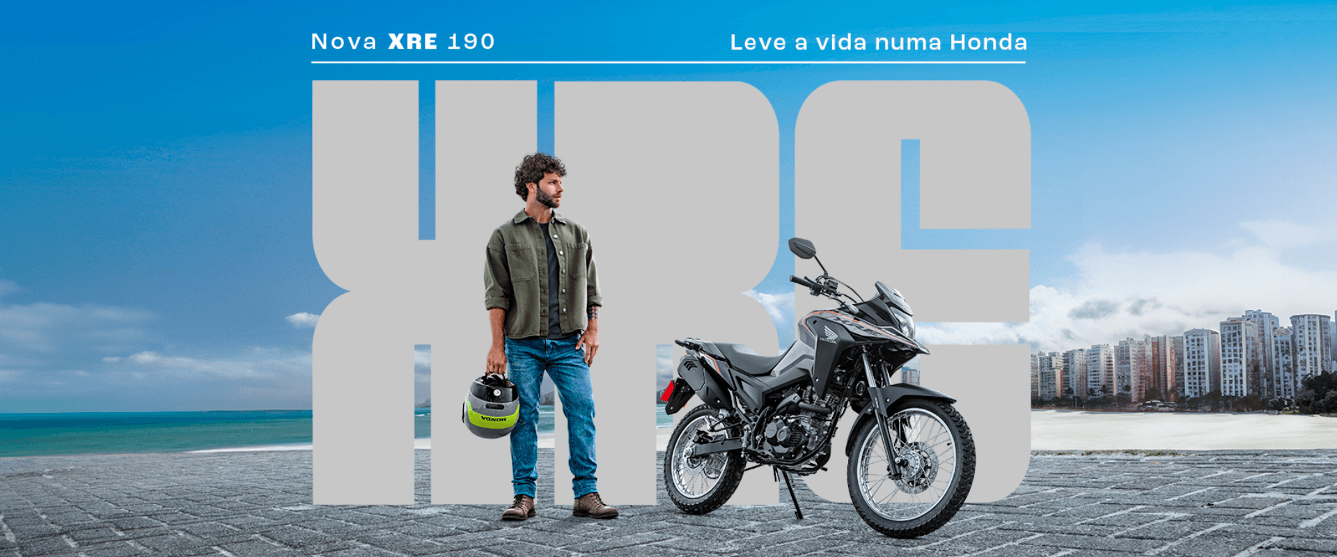 Foto em destaque da XRE 190