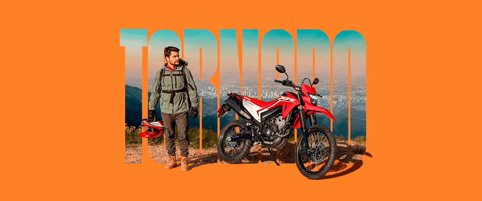 Foto em destaque da XR 300L Tornado