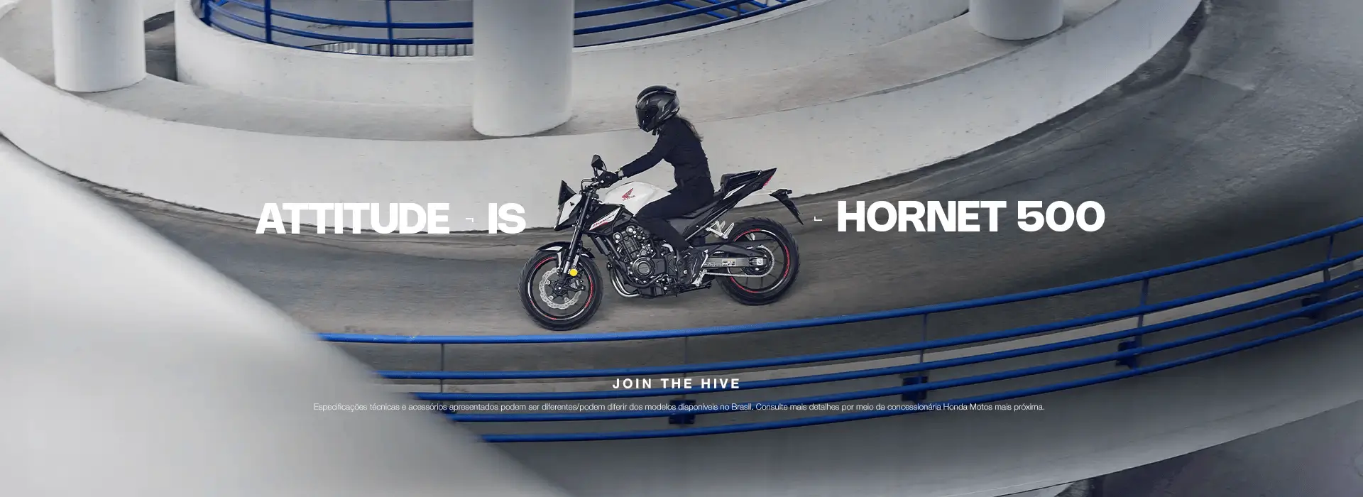 Foto em destaque da Hornet 500